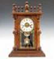 E.N. Welch Gerster Shelf Clock