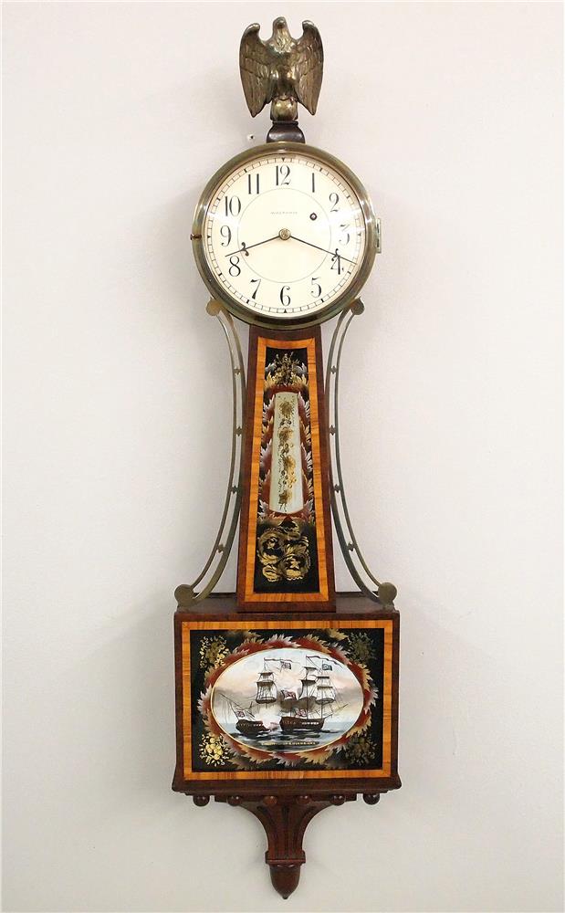 Waltham Banjo Clock