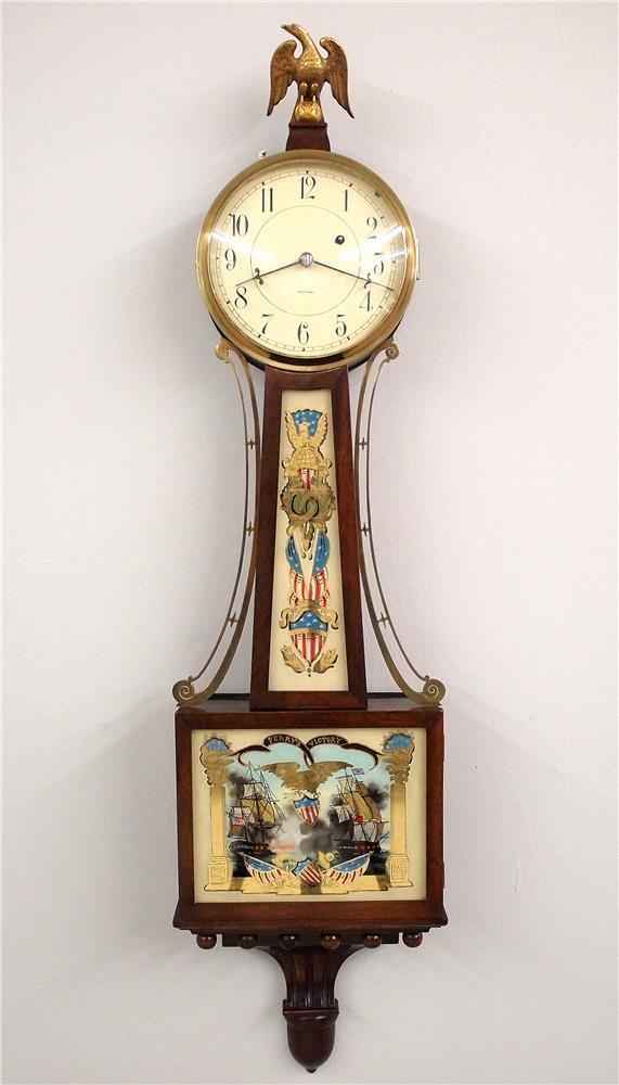 Waltham Banjo Clock