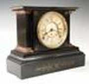 Kroeber Cast Iron Shelf Clock