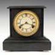 Waterbury Black Mantel Clock