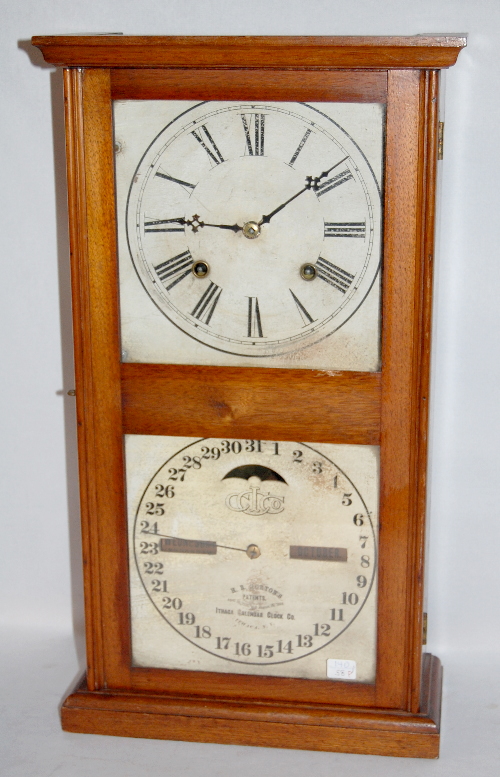 Antique Ithaca “No. 10 Farmer’s” Calendar Clock