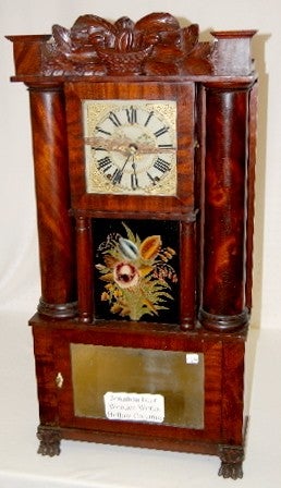 Jonathan Burr Wooden Works Hollow Column Clock