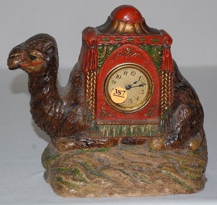 Waterbury Deluxe Art Camel Clock