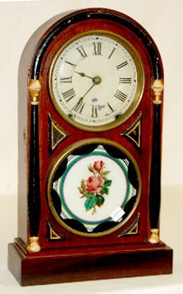 Seth Thomas “Chicago” Round Top Shelf Clock