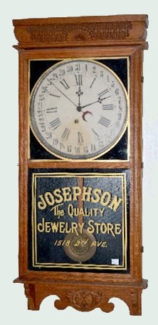 Ingraham “Western Union” Adv. Store Clock