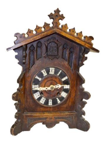 Antique German Shelf Cuckoo Clock