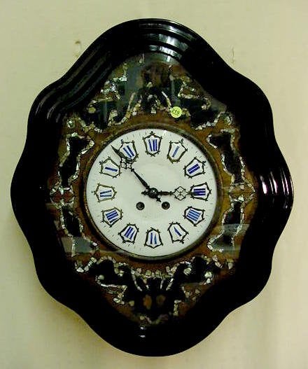 French Picture Frame Wall Clock