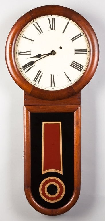 Howard Style Keyhole Wall Clock