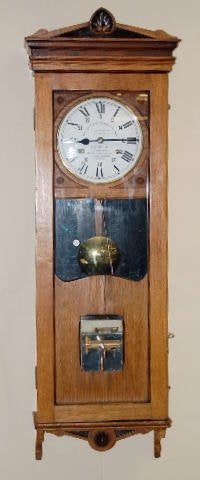 International Time Recorder Clock A Lambert