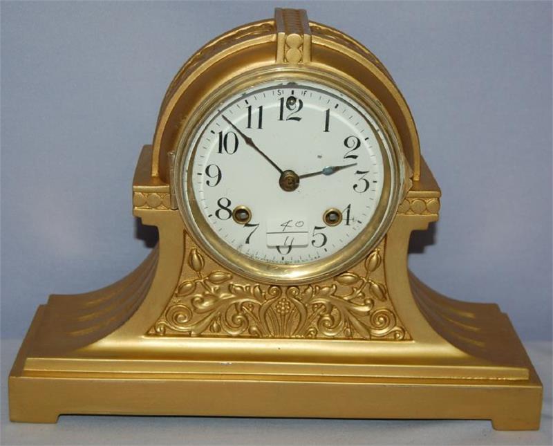 Ansonia Metal Case Novelty No. 579 Variant Clock