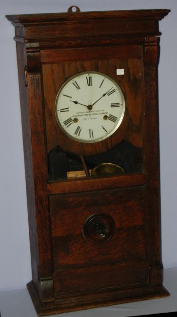 Seth Thomas Cincinnati Time Recorder Clock