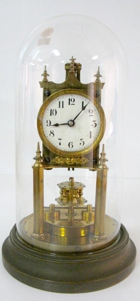 Gustav Becker Rotary Pendulum Anniversary Clock