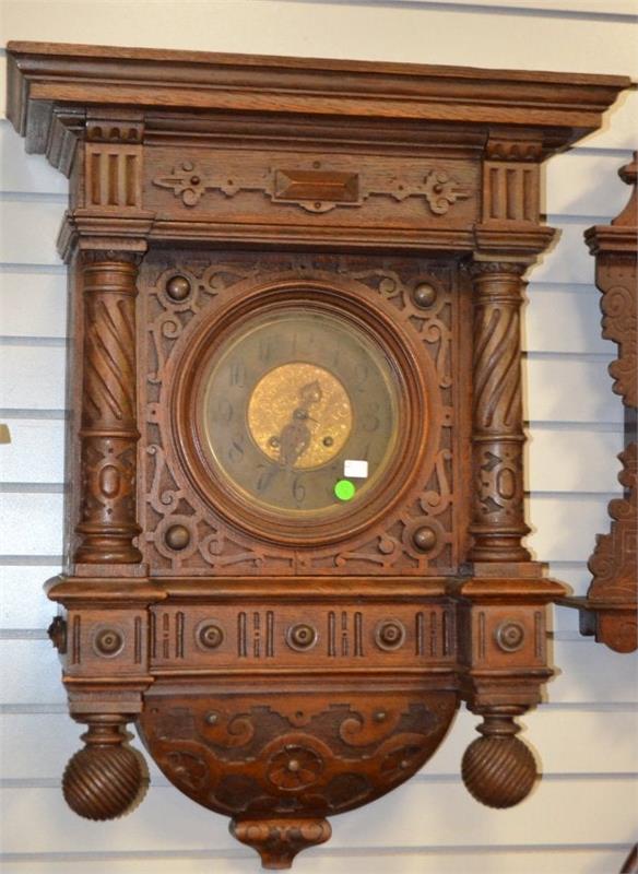 Antique German Wall Clock