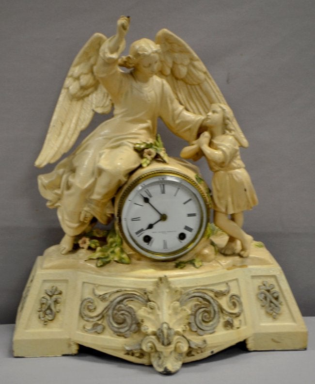 Antique Seth Thomas & Sons Figural Clock