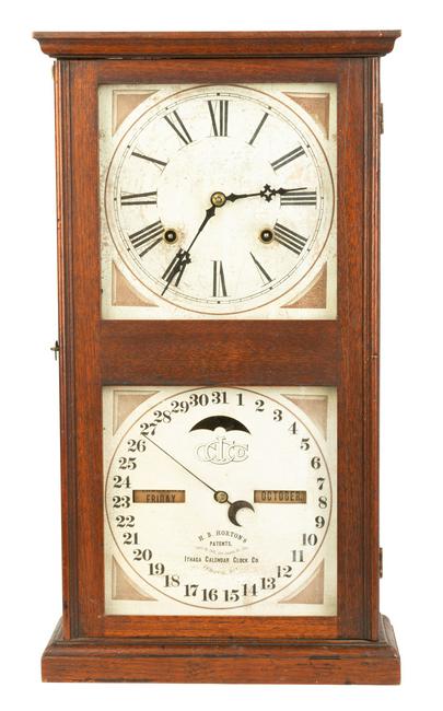 Ithaca Farmers Model Calendar Clock