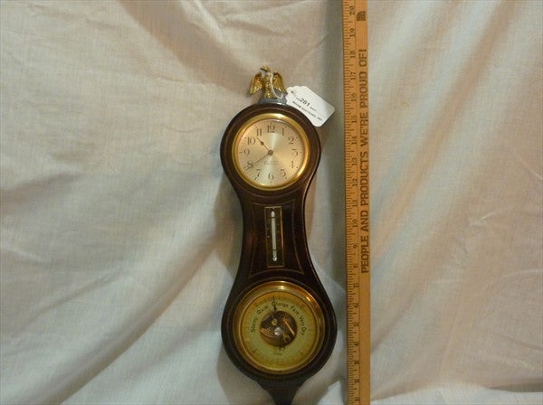 Rare Figure 8 Gilbert Miniature Clock