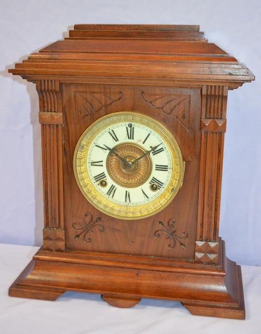 Antique Ansonia “Sussex” Cabinet Clock. Very Nice case