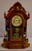 Antique Waterbury Sheffield Walnut Parlor Clock