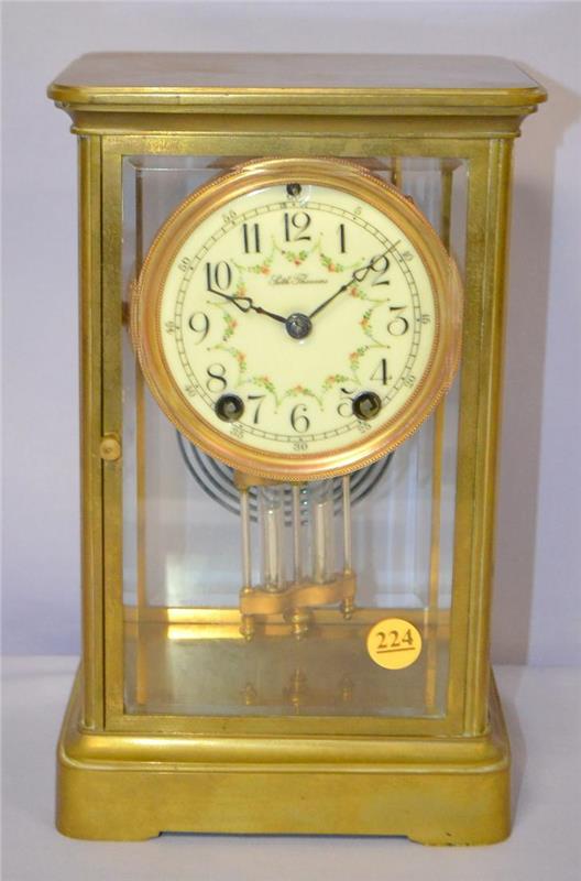 Antique Seth Thomas Empire Crystal Regulator clock