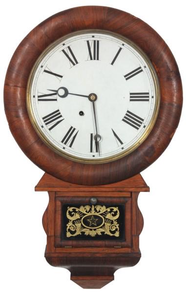 Ansonia "Drop Extra" Wall Clock