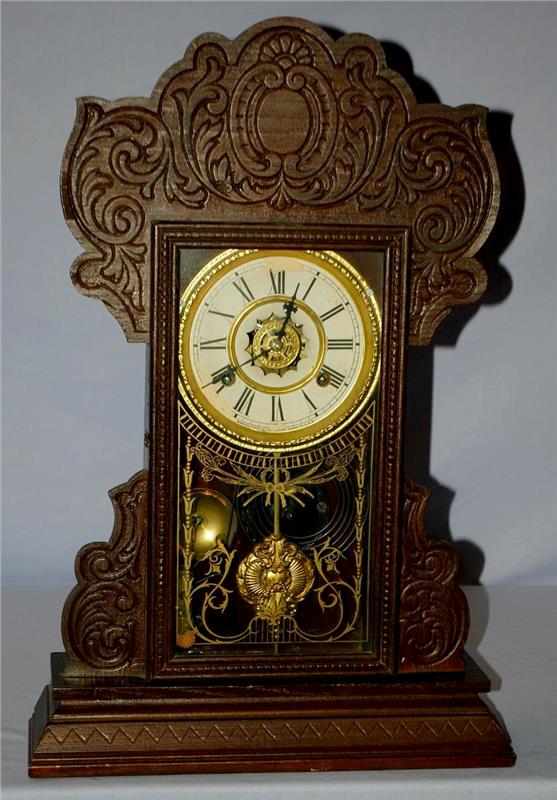 Antique Waterbury Kitchen Clock