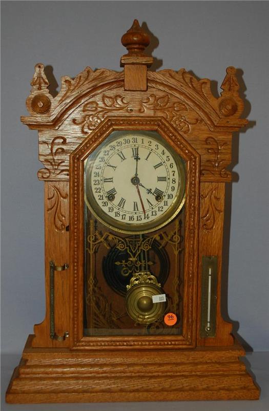 Antique Waterbury Calendar Kitchen Clock