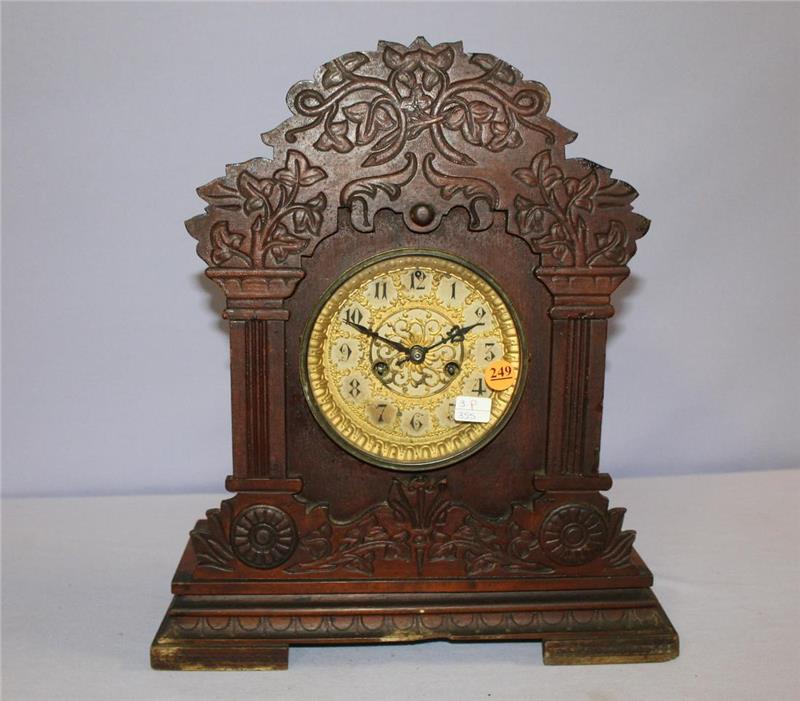 Antique Waterbury Cabinet Clock