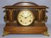 Ingraham "Majestic" Wood Finish Mantel Clock