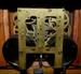 Ingraham "Majestic" Wood Finish Mantel Clock