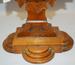 Antique Carved Religious Cross Mantel Clock