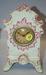 Lot of 3 Mini Porcelain Mantel Clock