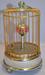 Lot of 2 Bird Cage Mantle Clock