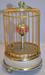 Lot of 2 Bird Cage Mantle Clock