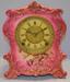 Antique Gilbert No 424 Porcelain Mantle Clock