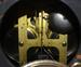 Antique Gilbert Enameled Wood Mantle Clock