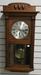 Antique HAC German Oak Box Wall Clock