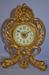 Lot of 2 Novelty Metal Mantle Clocks