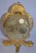 Lot of 2 Novelty Metal Mantle Clocks