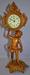 Lot of 2 Novelty Metal Mantle Clocks