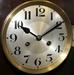 Antique German Mahogany Box Wall Clock