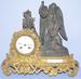 Antique French Japy Ferris Statue Mantle Clock