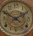 Antique Carved Oak Cabinet Clock