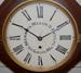 Antique E.N. Welch NO. 1 Octagon Drop Wall Clock