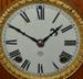 Antique Ansonia "Sussex" Oak Cabinet Clock