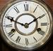 Antique New Haven "Shannon" Walnut Parlor Clock