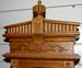Waterbury "Halifax" Carved Oak Wall Clock