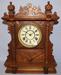 Antique Waterbury "Winona" Walnut Cabinet Clock