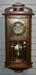 Antique Nora Clock en Gong Oak Wall Clock