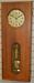 Vintage Iskra Weight Driven Oak Box Clock